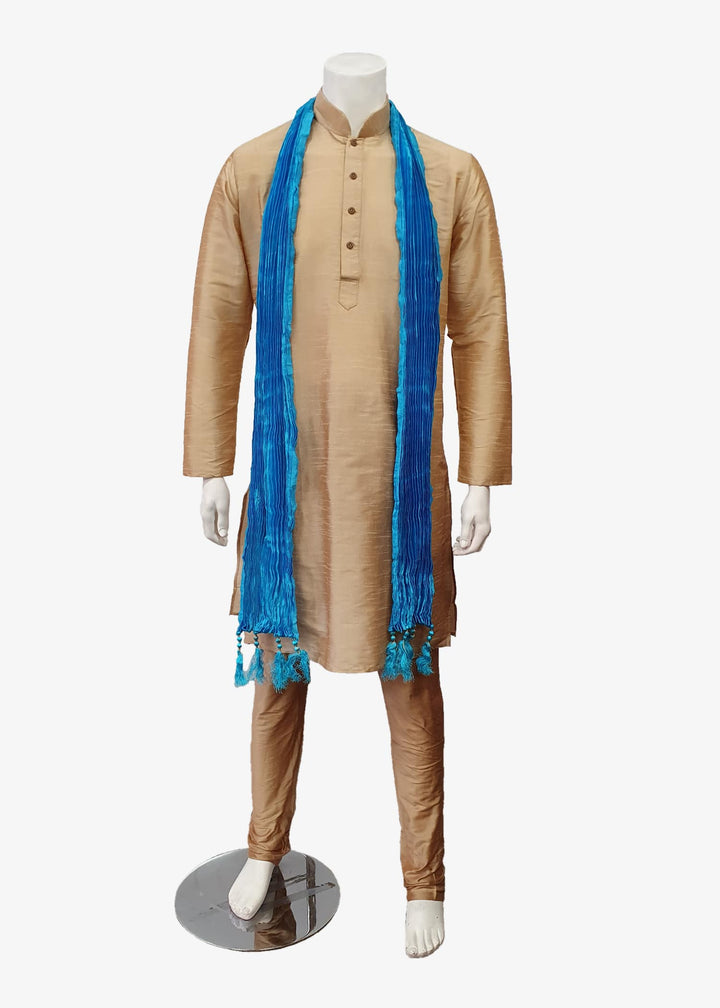 Mens Crushed Silk Scarf